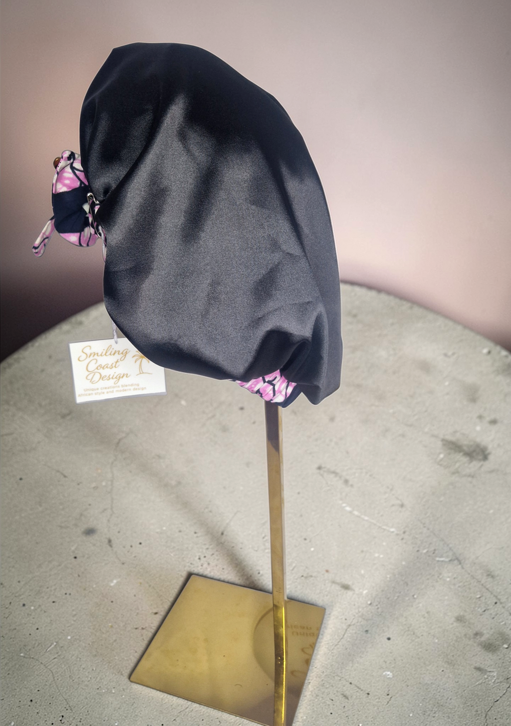 African Waxprint / Satin Bonnet (229kr)