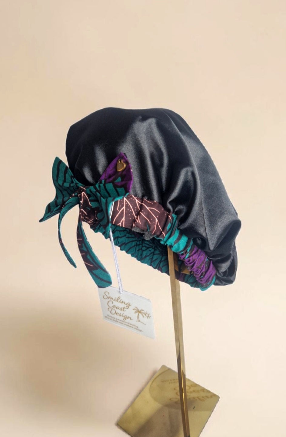 African Waxprint / Satin Bonnet (229kr)