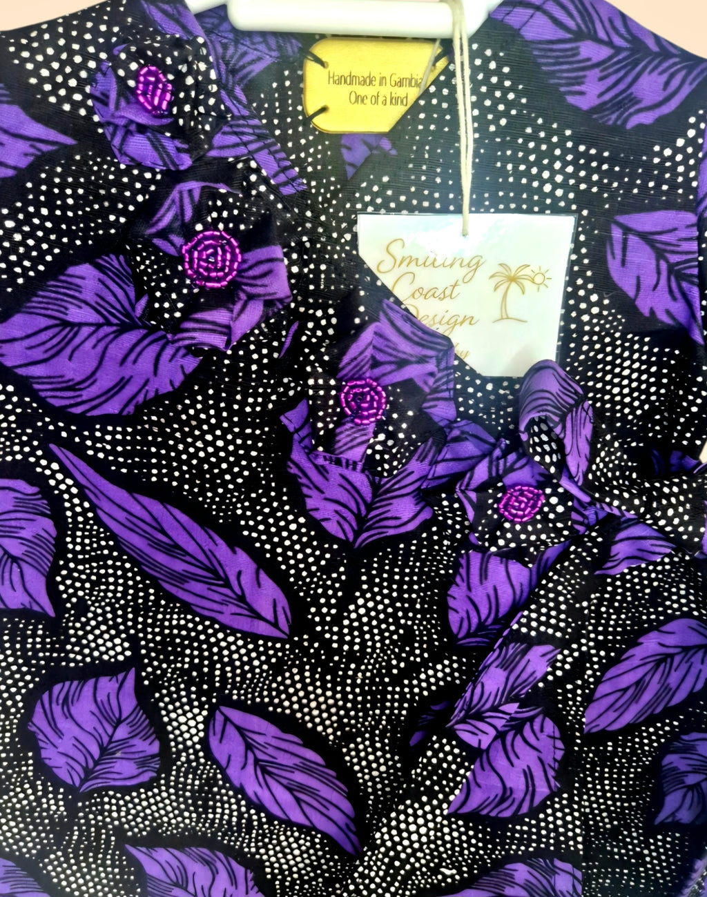 African waxprint Baby Dress & Headband (399 kr)