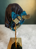 African Waxprint / Satin Bonnet (229kr)