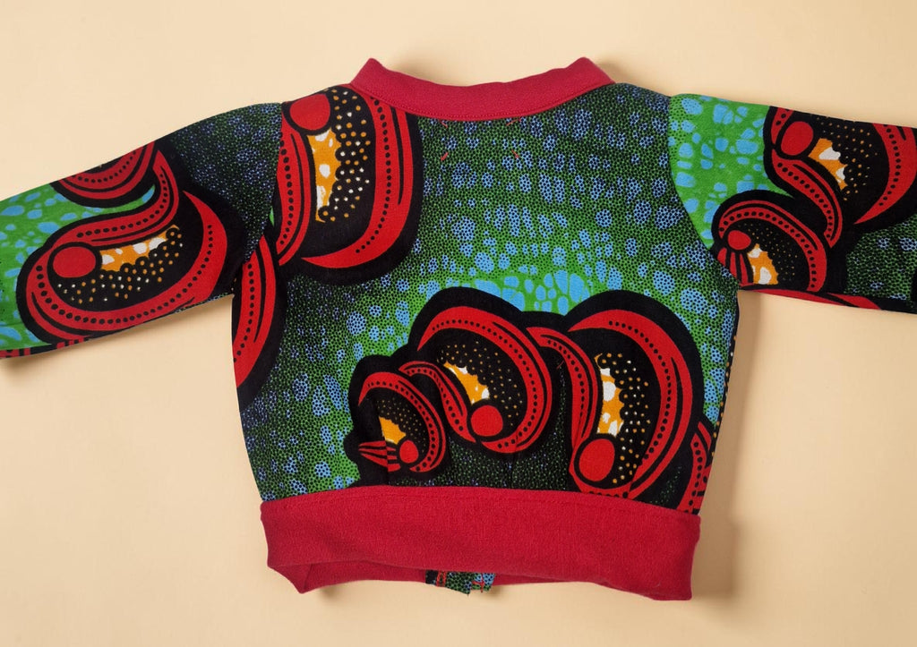 African waxprint Baby tracksuit (559kr)