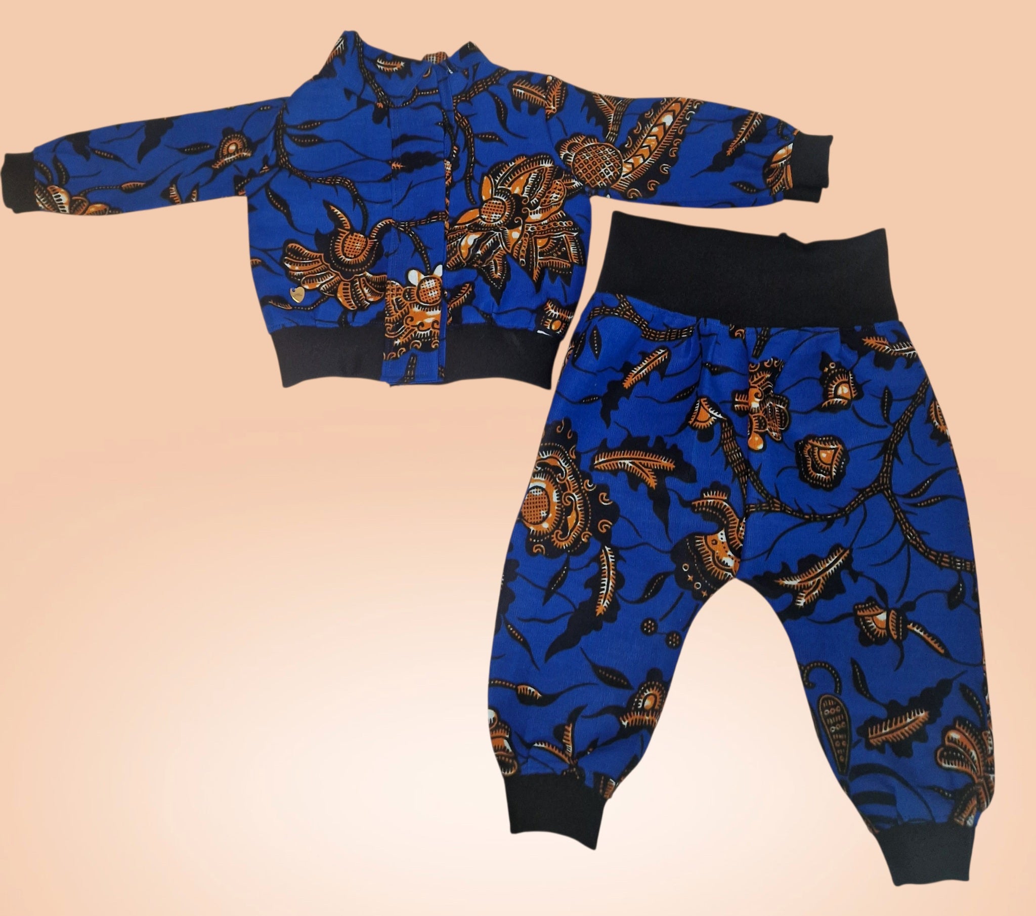 African Waxprint Baby Set –Baby Jacket & Pants(559 kr)