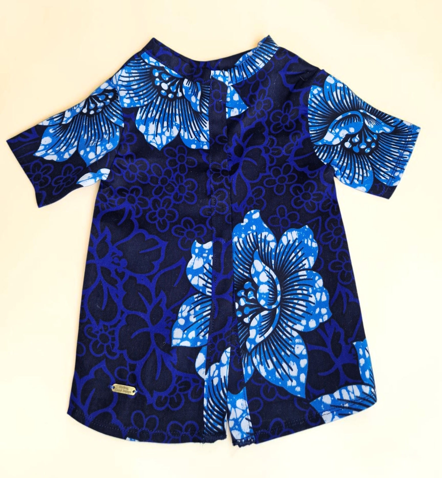 African Wax Print Baby Boy Set | Shirt & Shorts | Size 2–6 Months(449 kr)