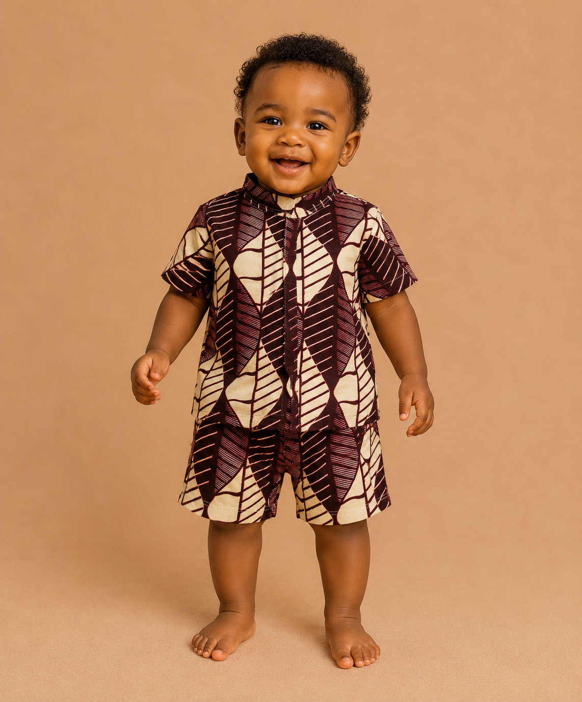 African waxprint Baby Boy Set /Size 12-18 M(499kr)