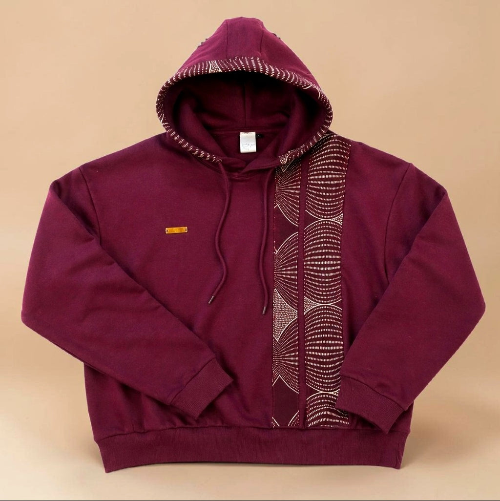 African Waxprint Hoddie Size S (895 kr)