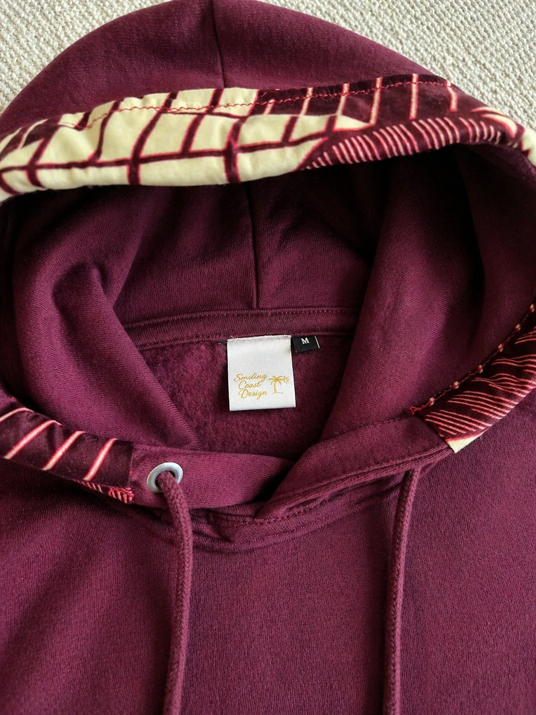 African Waxprint Hoodie Size M (895 kr)