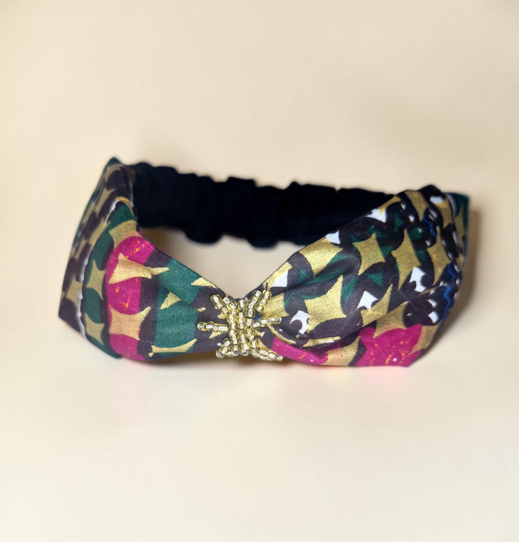 African Wax Print Dress & Matching Headband | 12–18 Months(499 kr)