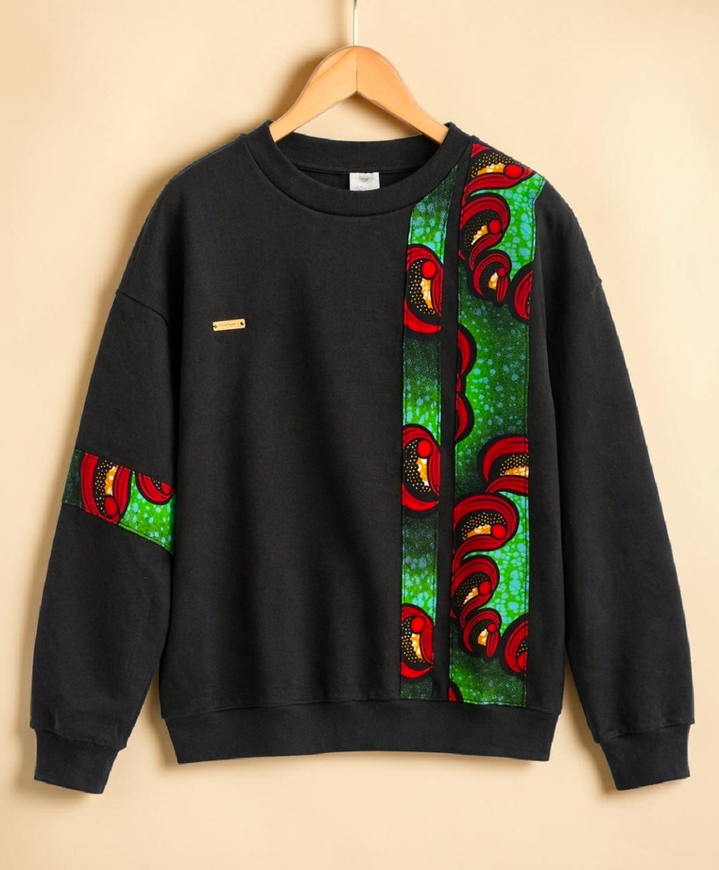 African Waxprint Sweatshirt Size S (895 kr)