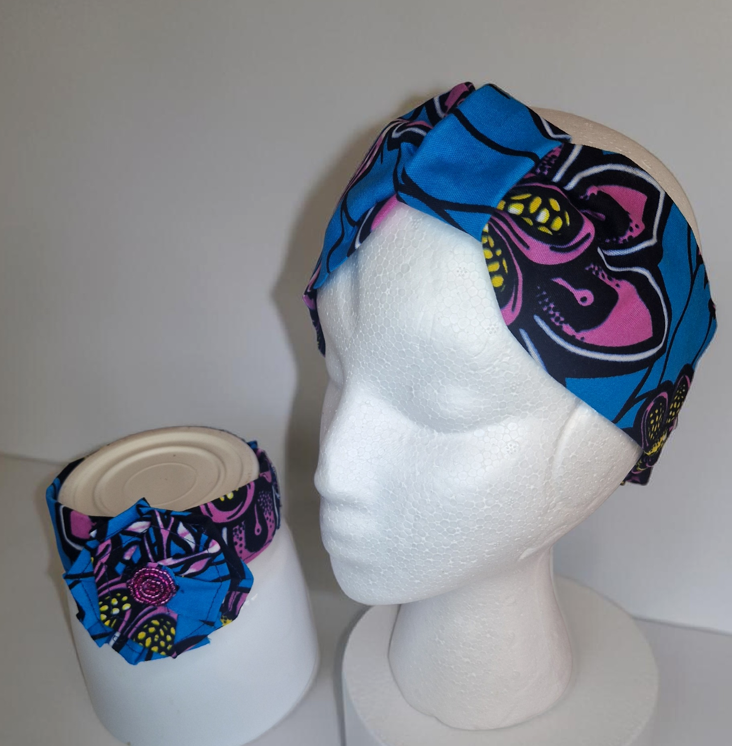 Mommy & Baby- African Wax Print Headband Set (329 kr)