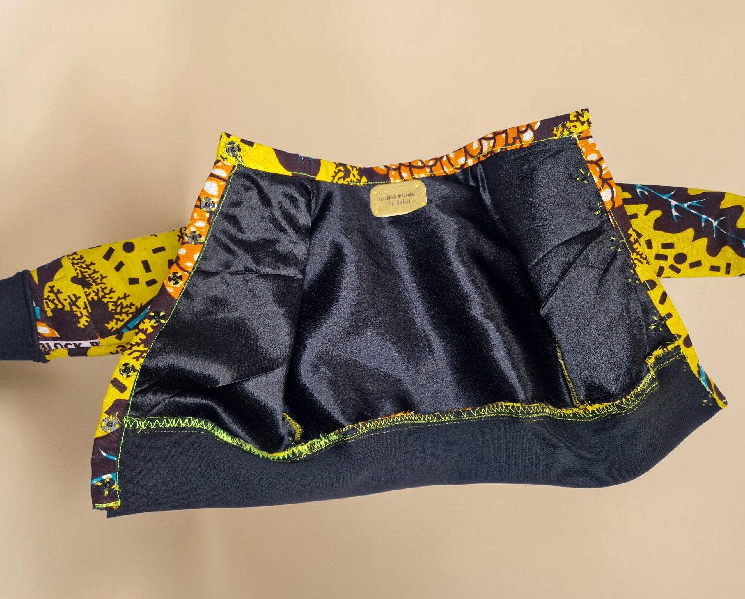 African Waxprint Baby Jacket & Headband Set Size 62 (499kr)