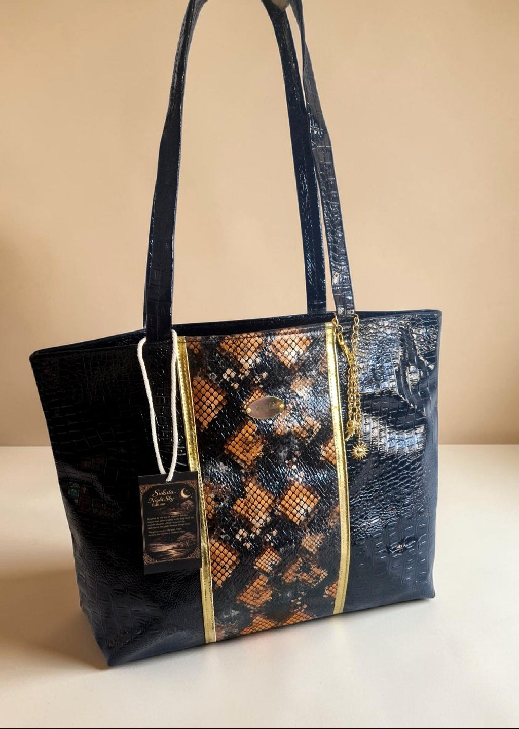 Snake Print Tote Bag (995 kr)