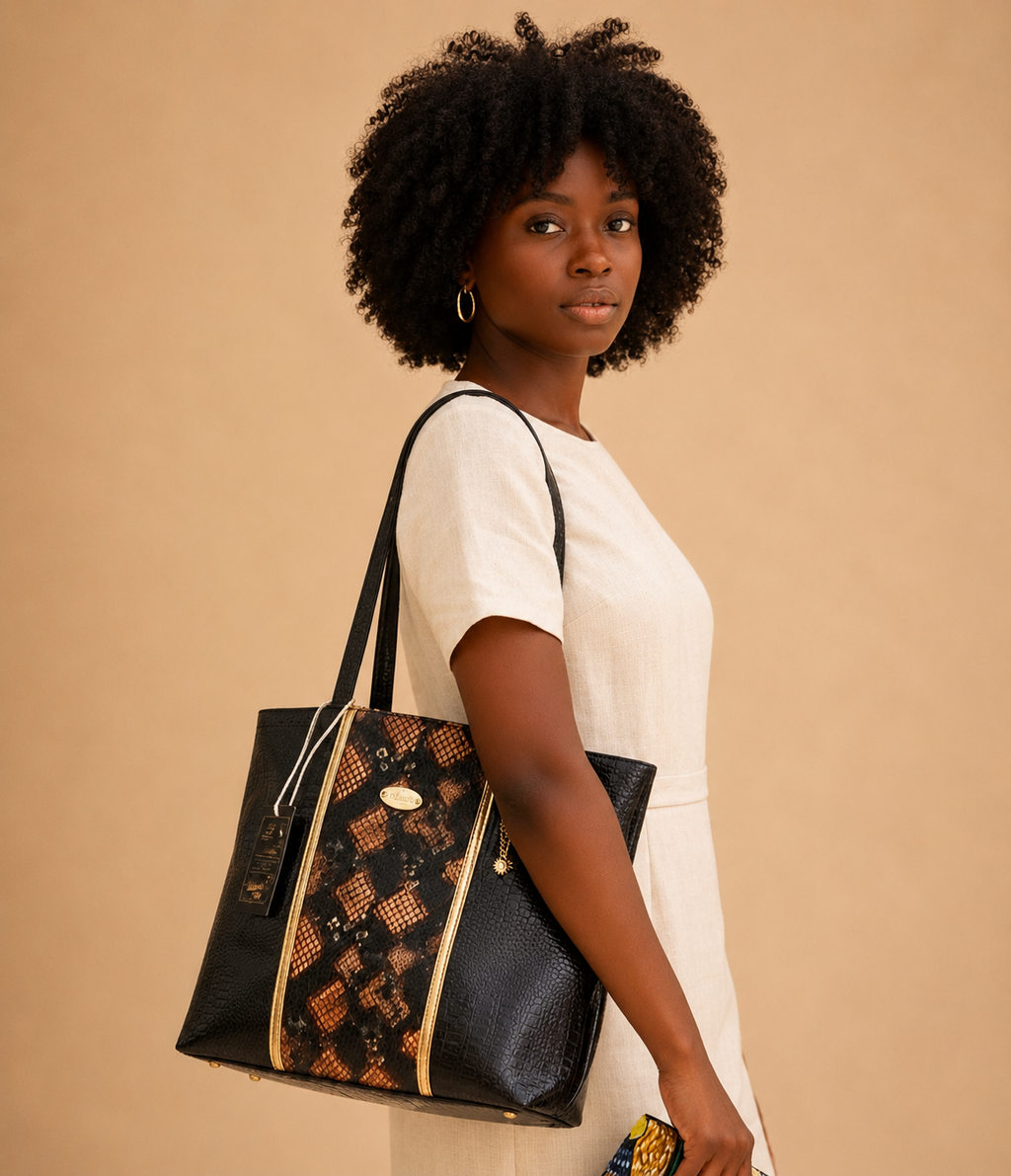 Snake Print Tote Bag (995 kr)