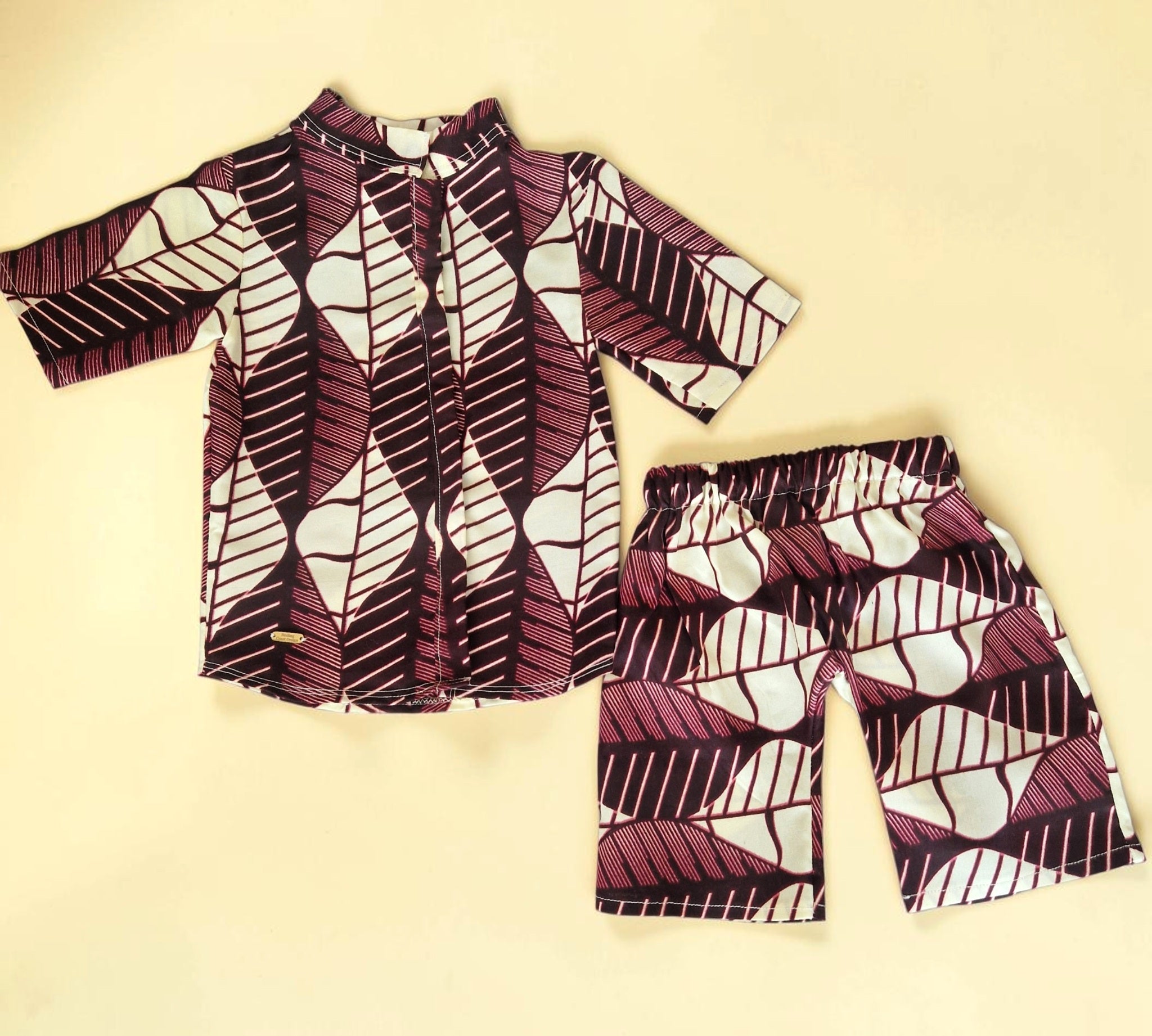African waxprint Baby Boy Set /Size 12-18 M(499kr)