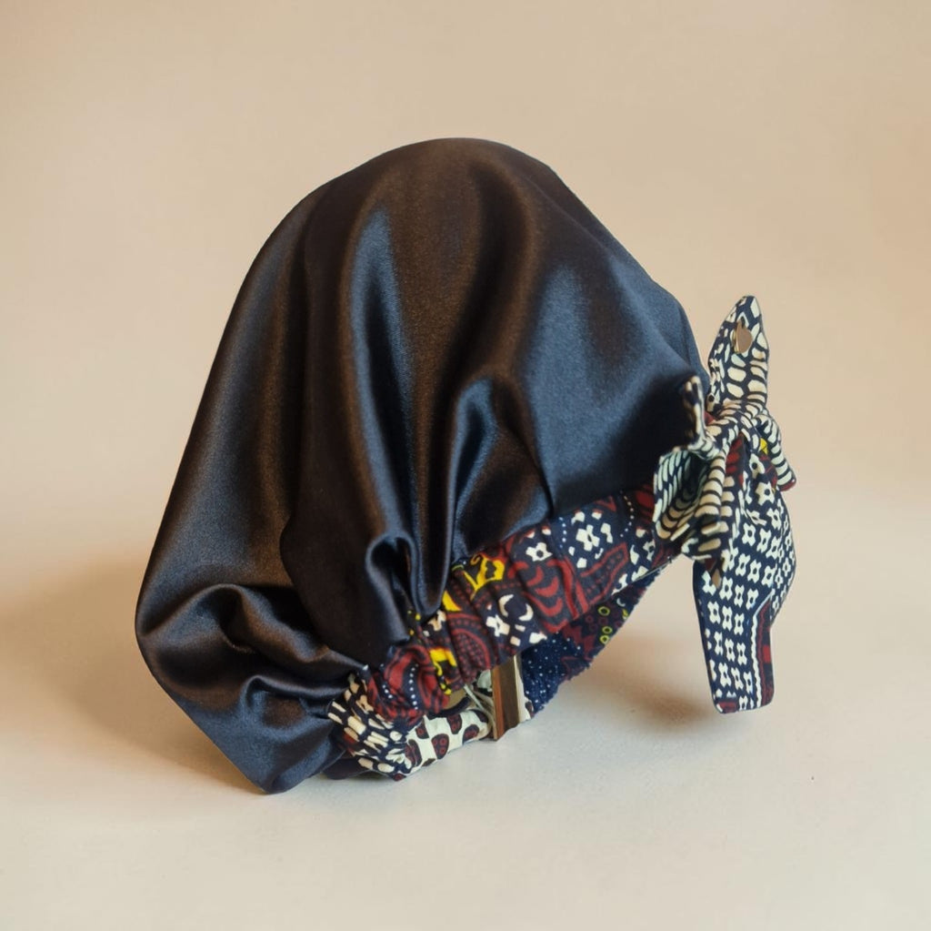 African Waxprint / Satin Bonnet (229kr)