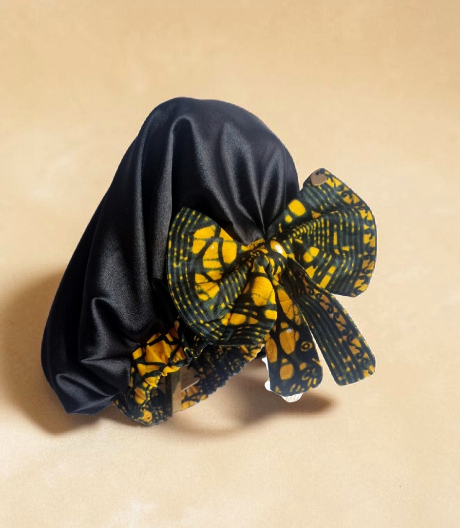 African Waxprint / Satin Bonnet (229kr)
